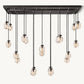 PEARL RECTANGULAR CHANDELIER 54"