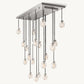 PEARL RECTANGULAR CHANDELIER 54"