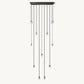 PEARL RECTANGULAR CHANDELIER 54"