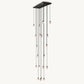 PEARL RECTANGULAR CHANDELIER 54"