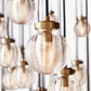 PEARL RECTANGULAR CHANDELIER 72"