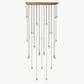 PEARL RECTANGULAR CHANDELIER 72"