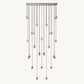 PEARL RECTANGULAR CHANDELIER 72"