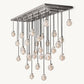 PEARL RECTANGULAR CHANDELIER 72"