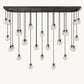 PEARL RECTANGULAR CHANDELIER 72"