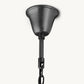 1920S ODEON ROUND CHANDELIER 20"