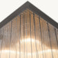 CASCADA SQUARE CHANDELIER 30"
