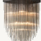 CASCADA SQUARE CHANDELIER 30"