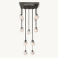 PEARL RECTANGULAR CHANDELIER 36"