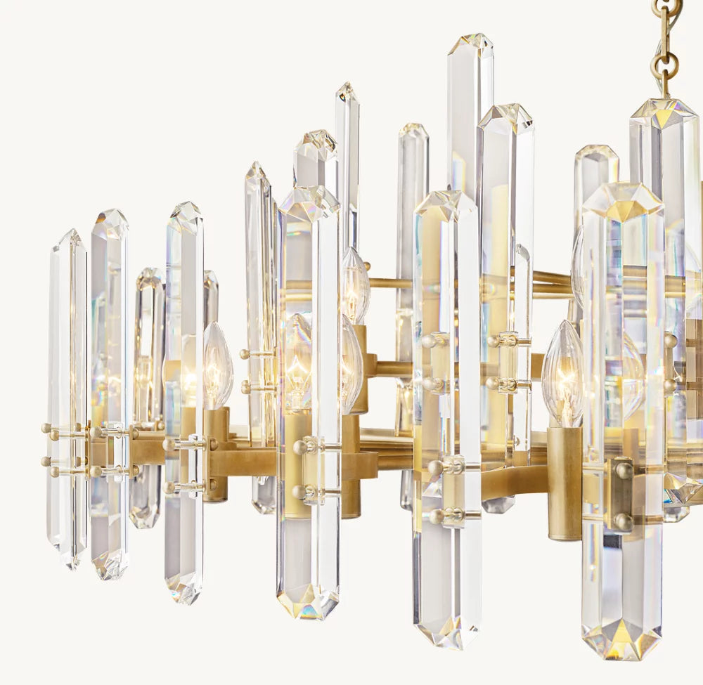 BONNINGTON ROUND CHANDELIER 36"
