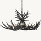 NATURAL ANTLER CHANDELIER 36"