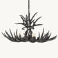 NATURAL ANTLER CHANDELIER 36"