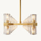 ARCACHON LED RECTANGULAR CHANDELIER 54"