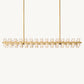 ARCACHON LED RECTANGULAR CHANDELIER 54"