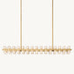 ARCACHON LED RECTANGULAR CHANDELIER 54"