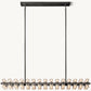 ARCACHON LED RECTANGULAR CHANDELIER 54"