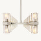 ARCACHON LED RECTANGULAR CHANDELIER 54"