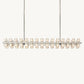 ARCACHON LED RECTANGULAR CHANDELIER 54"