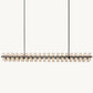 ARCACHON LED RECTANGULAR CHANDELIER 72"
