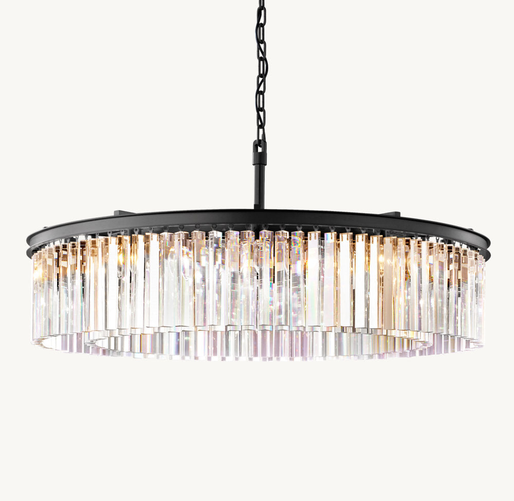 RHYS ROUND CHANDELIER 43"