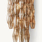 CHIARA SMOKE GLASS GRAND SCONCE
