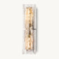 LATTICE CLEAR GLASS SCONCE