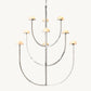 PEDRA ROUND CHANDELIER 40"
