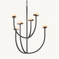 PEDRA ROUND CHANDELIER 32"