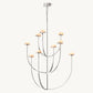 PEDRA ROUND CHANDELIER 40"