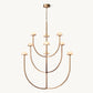 PEDRA ROUND CHANDELIER 40"