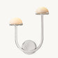 PEDRA DOUBLE SCONCE - LEFT