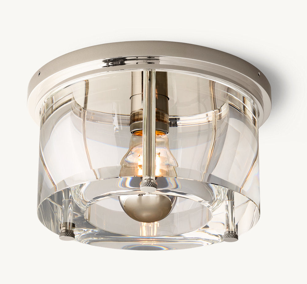 SAVILE ROUND FLUSHMOUNT