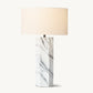 SAREZZO STONE HEXAGONAL TABLE LAMP