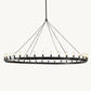 CAMINO VINTAGE CANDELABRA ROUND CHANDELIER 73"