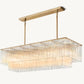AMADEO RECTANGULAR CHANDELIER 54"