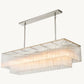 AMADEO RECTANGULAR CHANDELIER 54"
