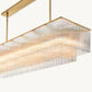 AMADEO RECTANGULAR CHANDELIER 54"