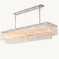 AMADEO RECTANGULAR CHANDELIER 72"