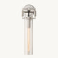 MACHINIST GLASS CYLINDER SCONCE 16"