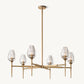 TULIP ROUND CHANDELIER 42"