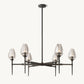 TULIP ROUND CHANDELIER 42"