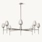 TULIP ROUND CHANDELIER 54"