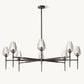 TULIP ROUND CHANDELIER 54"