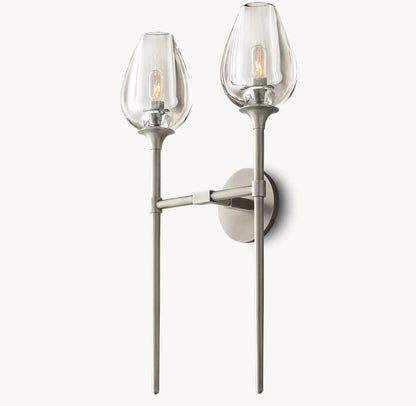 TULIP DOUBLE SCONCE