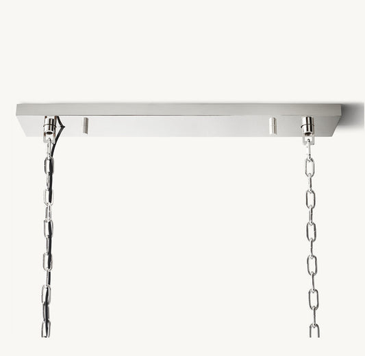 RHYS RECTANGULAR CHANDELIER 49"