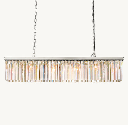 RHYS RECTANGULAR CHANDELIER 49"