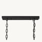 1920S ODEON RECTANGULAR CHANDELIER 49"