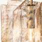 LATTICE SMOKE GLASS PENDANT