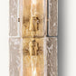 LATTICE SMOKE GLASS SCONCE
