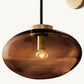 CABRETTE AMBER GLASS SCONCE